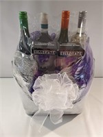 K-State Themed Wine Basket