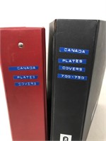 2 BINDERS OF VINTAGE CANADIAN COLLECTOR STAMPS