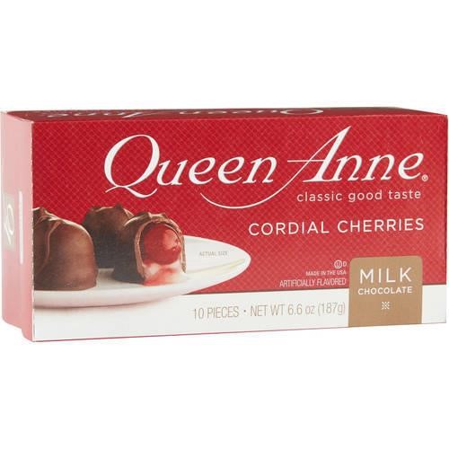 Queen Anne Milk Chocolate Cordial Cherries  6.6 Oz