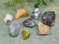 MIXED LOT ROCK STONE LAPIDARY SPECIMEN