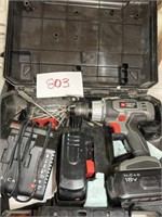 Porter & Cable 18v Drill & Accessories