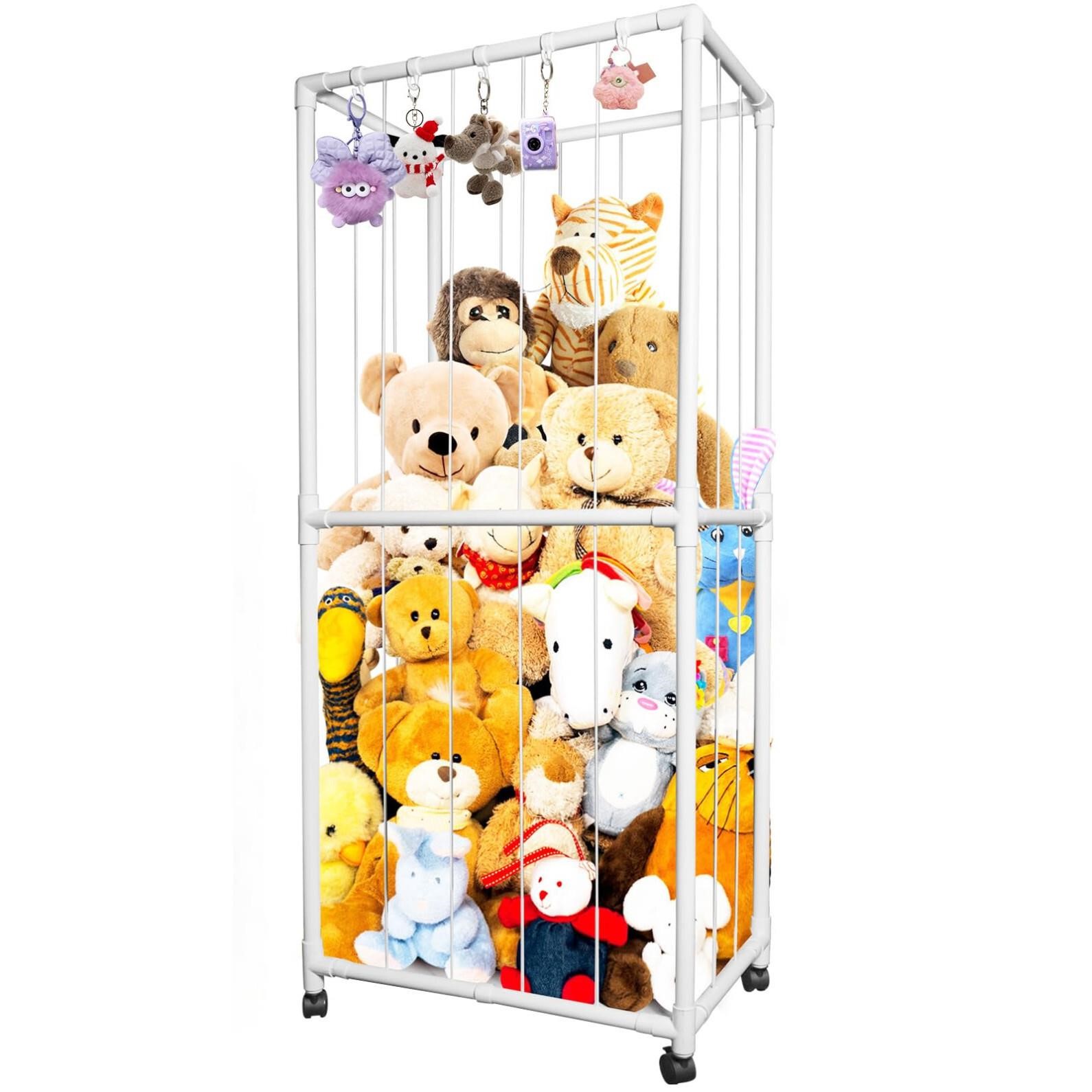 XMBecc Stuffed Animal Storage Zoo Stuffed Animal H