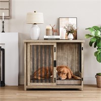 Dog Crate Furniture Solid Wood  Dog Cushion $360!