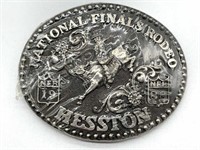 Hesston National Finals Rodeo 1988 Belt Buckle