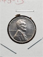 Uncirculated 1943-D Steel Wheat Penny