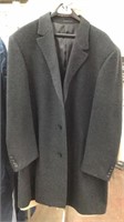 Men’s size46R dark grey/black Calvin Klein Coat