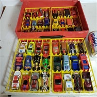 Coffret complet de 48 mini diecast