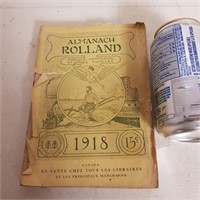 Almanach Rolland  1918
