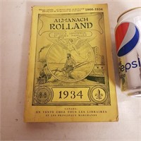 Almanach  Rolland  1934