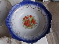 Several Hand Painted Dishes