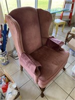 WINGBACK ARM CHAIR WITH ARM REST COVERS