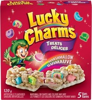 Lucky Charms Cereal Treats Bars with