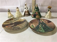 Gone With the Wind Plates & Figurines