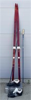 Snabber Skis, Erik Skiing Poles, Alpina Shoes