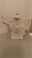 "Lenox" Porcelain "The Jeweled Elephant" Teapot