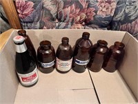 Vintage Beer Bottles(Den)