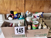 2 Boxes Cleaning Supplies(Den)