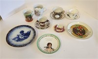 Cups & Saucers Thermopolis WY Souvenir Plate