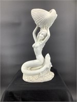 Beautiful mermaid sculpture