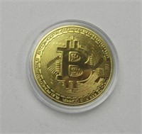 24k Gold Plated BIT Coin