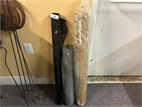 Weed Barrier, Hardware Cloth, And Burlap