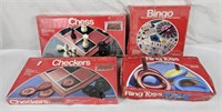 Game Lot - Bingo, Checkers, Ring Toss & Chess