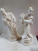 Oriental statues