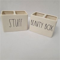 Rae Dunn storage containers