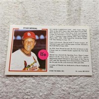 Stan the Man Informational Card