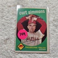 1959 Topps Curt Simmons