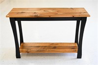 RECLAIMED MAPLE "PENNYROYAL" SOFA TABLE