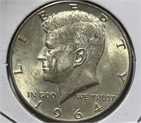 1964-D Kennedy Half Dollar