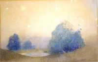 John William Tristram (1872-1938) Landscape