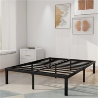 Homdock Full Size Bed Frame 14 Inch Metal