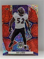 2022 NFL Mosaic Ray Lewis Red Sparkle SSP