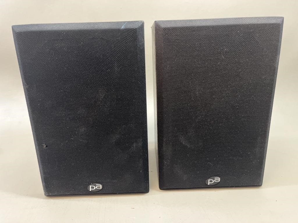 Large Pair of PA Speakers VTG