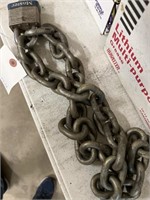 heavy chain w/padlock