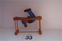 Vintage Wood Acrobat Toy