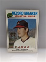 1977 Topps Nolan Ryan Record Breaker #234