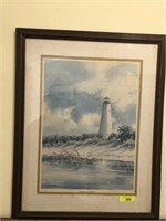 GEORGETOWN LIGHT HOUSE SIGNED AND NUMBERED