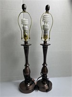 Pair of Lamps with USBs
