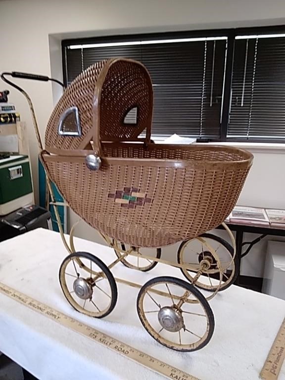 Vintage baby doll buggy