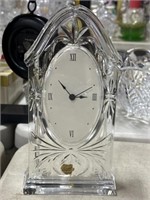 Lead crystal clock