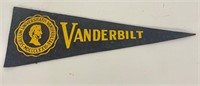 Vintage 1950’s Vanderbilt Univ.  Felt Pennant