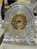 Lead crystal clock