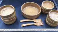 Kustom Craft Hand made Salad Set