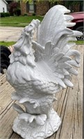 19" Ceramic Fighting Rooster