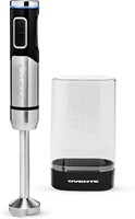 OVENTE 200W 8-Speed Hand Blender  Black HR981B