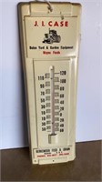 Vtg Metal Thermometer