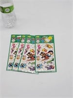 LOT OF 4 LOONEY TUNS STICKERS
